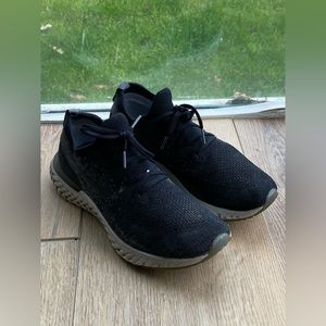 Black & Gray Nike Running Shoes